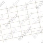 VAILLANT Gitter, hinten Vaillant-Nr. 8000020322