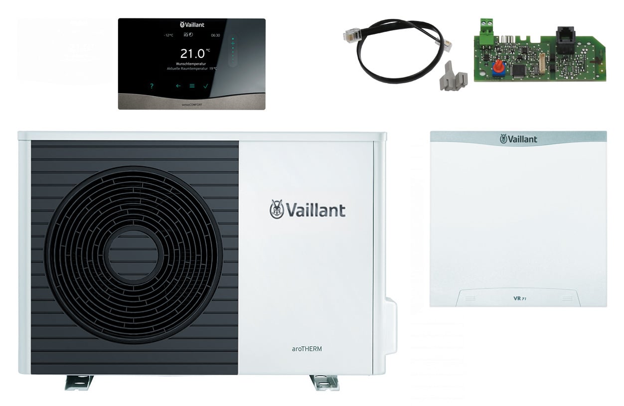 VAILLANT Paket 4.067 aroTHERM Split VWL 75/5 AS S2 für Hybridsystem