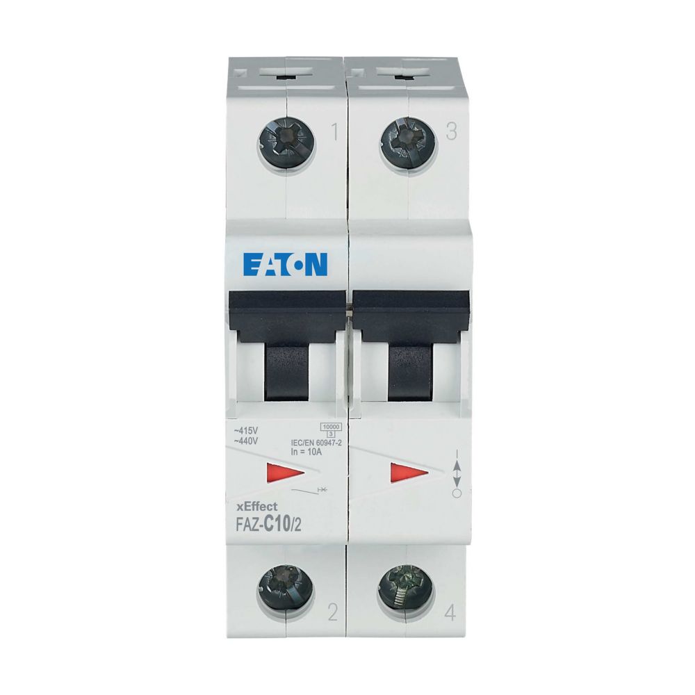 Eaton Eaton (Moeller) Leitungsschutzschalter C 10A, 2p FAZ-C10/2