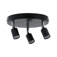 PAULMANN Anbaustrahler 3x20W HV anthrazit matt Carolina 667.52 GU10 anthrazit Aluminium IP44