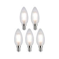 PAULMANN LED-Kerzenlampe FM E14 B35 4,8W 290.95 2700K weiß 470lm F mattiert AC