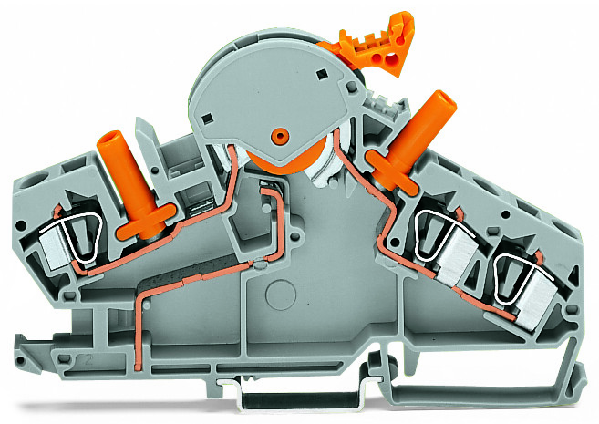 WAGO GmbH &amp; Co. KG Trennklemme 0,2-6mmq grau 282-870