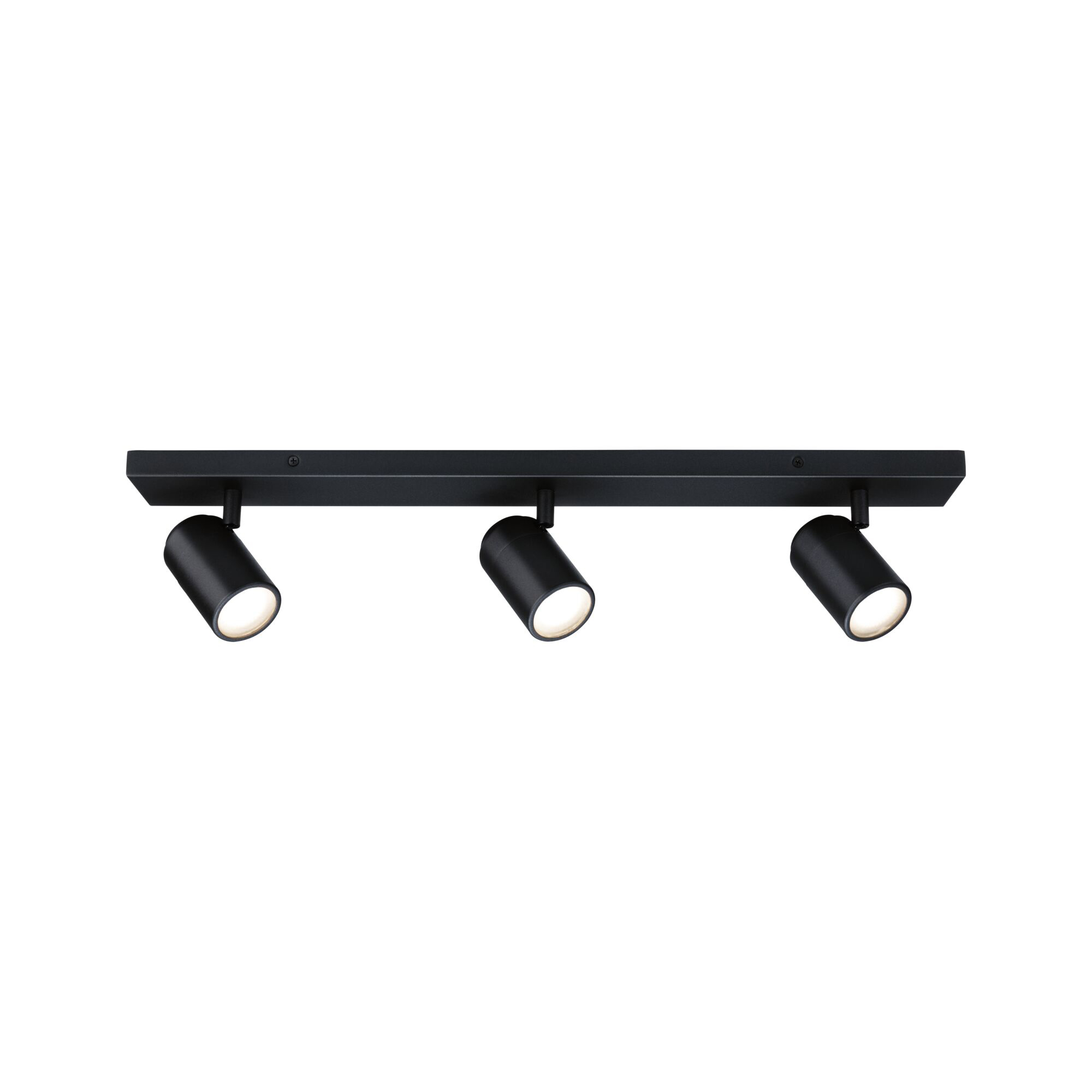 Paulmann PAULMANN LED-Anbaustrahler 10W 3LEDs schwarz Zyli 667.77 GU10 schwarz matt Aluminium IP44