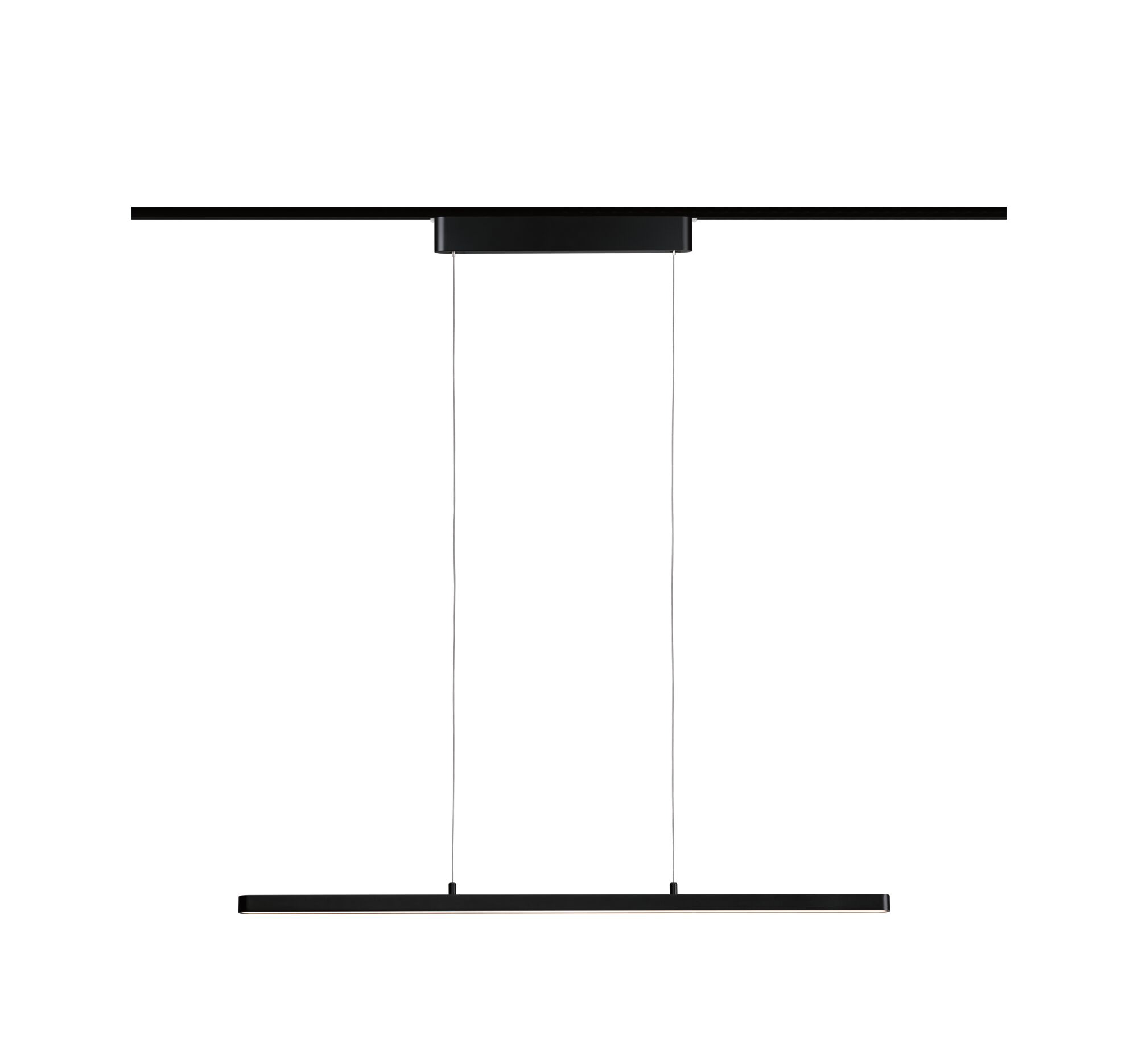 Paulmann PAULMANN LED-Pendelleuchte 1LED 2700K schwarz Lento 968.16 2100lm Konverter sym IP20