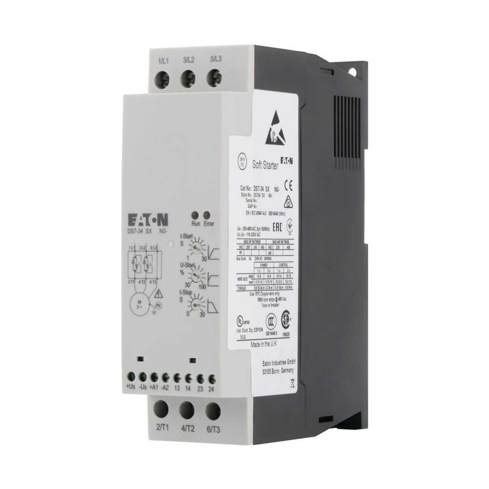 Eaton Eaton (Moeller) Softstarter 24 V AC/DC, 16 A DS7-340SX016N0-N