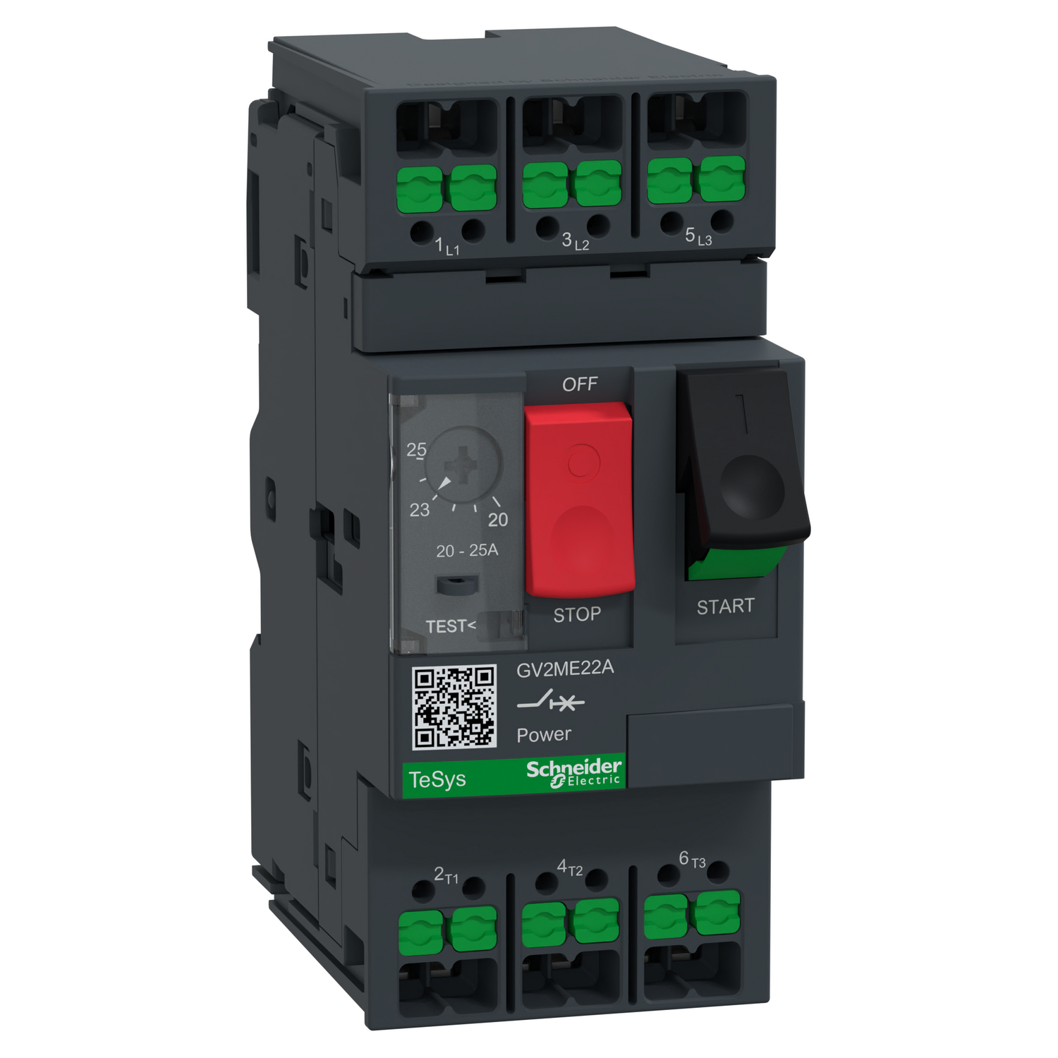 Schneider Schneider Electric Motorschutzschalter 20-25A Snapin GV2ME22A