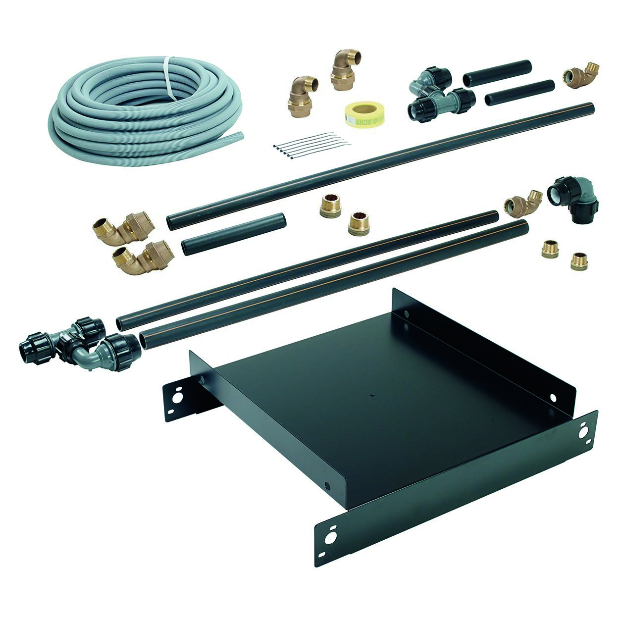 Installationsset mit Tichelmann System zur Installation von 2 aroCOLLECT