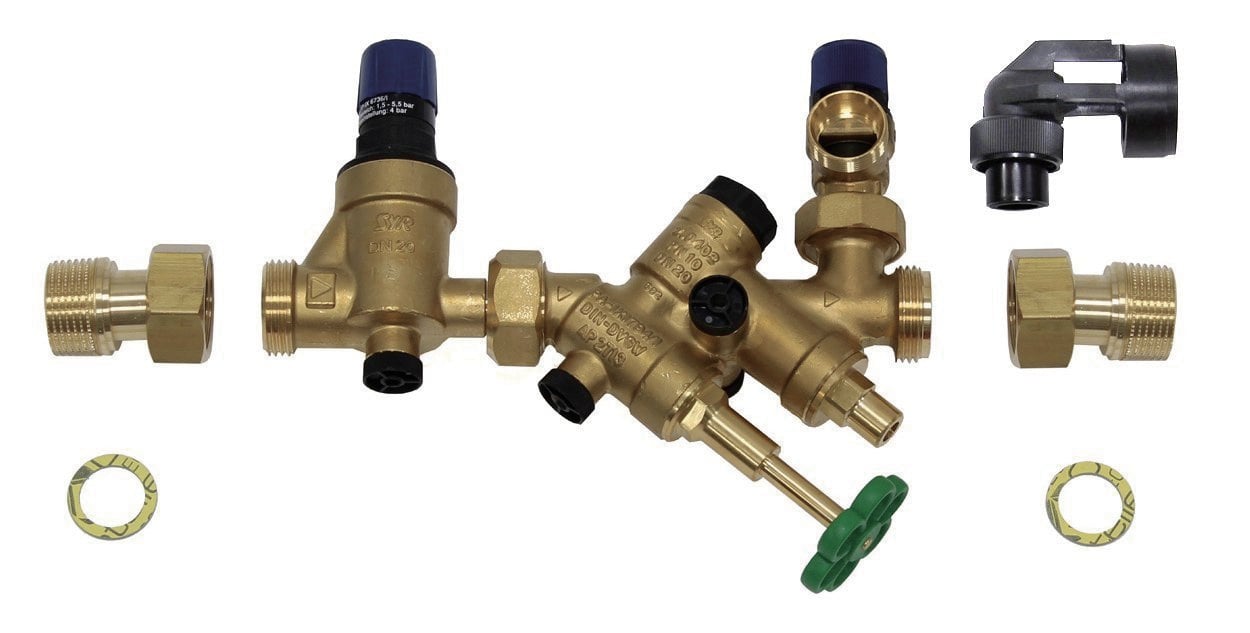 VAILLANT Sicherheitsgruppe mit Druckmind. für Netzüberdruck unter 16 bar, R 3/4 DG