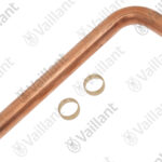 Rohr, HW (unvernickelt) Vaillant-Nr. 0020100818