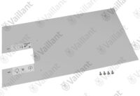 VAILLANT Seitenblech, rechts L Vaillant-Nr. 0010028139