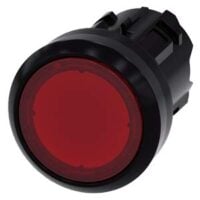 Siemens Dig Industr. Drucktaster 22mm, rund, rot 3SU1001-0AA20-0AA0