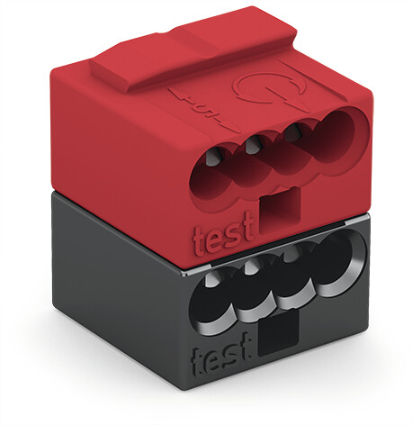 WAGO GmbH &amp; Co. KG Busankoppler-Klemme dunkelgrau rot verr. 243-211