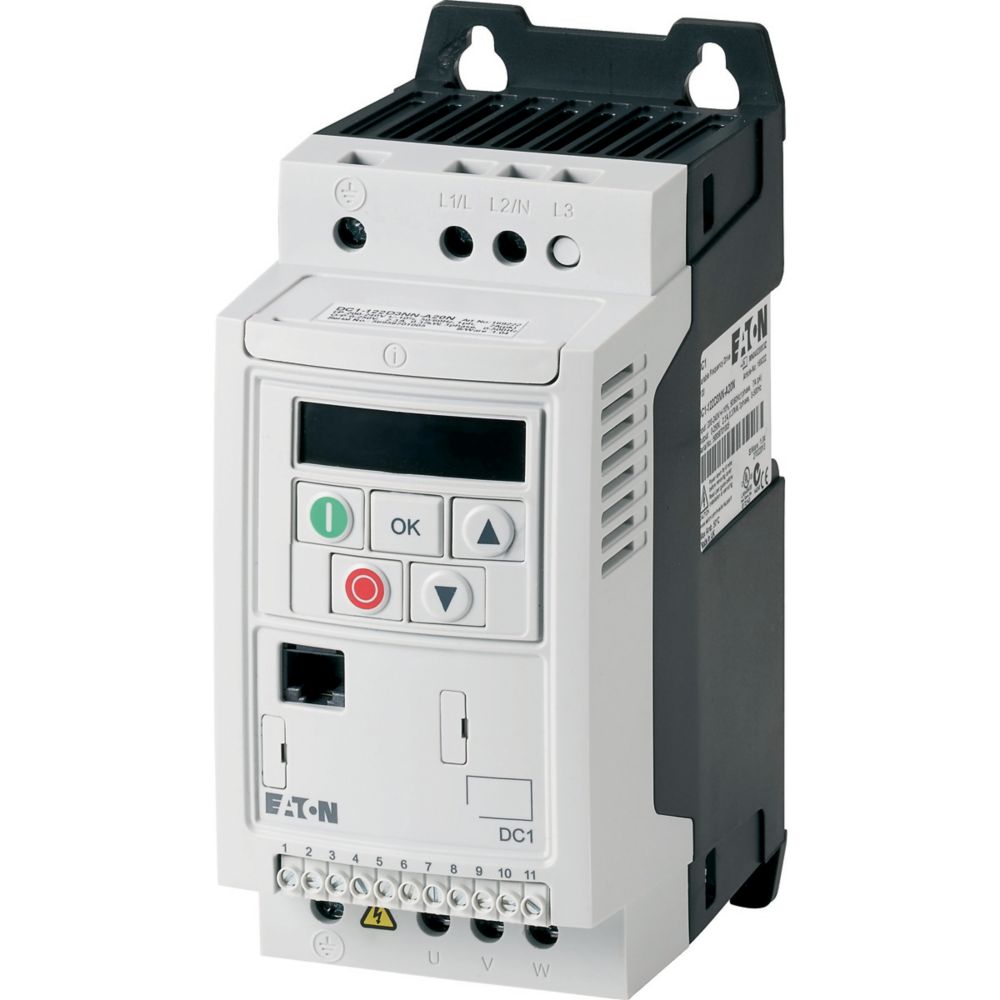 Eaton Eaton (Moeller) Frequenzumrichter 3phasig 400V 4.1A 1.5kW AC DC1-344D1NN-A20CE1