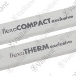 VAILLANT Firmenschild, Satz flexoTHERM Vaillant-Nr. 0020210636