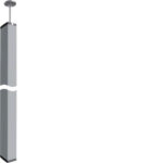 HAGER Installationssäule Aluminium 3100-3400mm DA200 DAS2803100ELN rechteck dpls natur