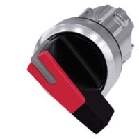 Siemens Dig Industr. Knebelschalter 22mm, rund, rot 3SU1052-2CF20-0AA0