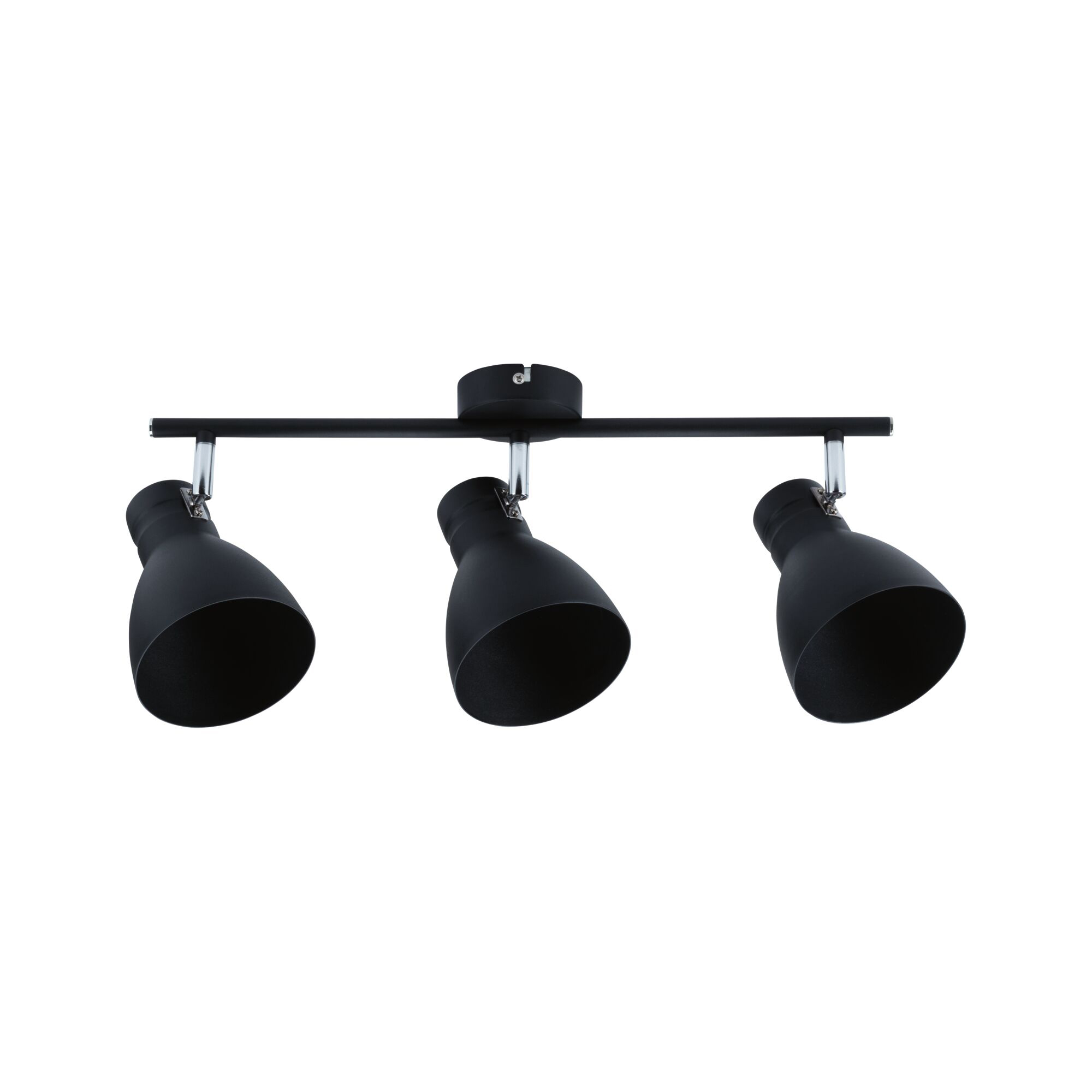 Paulmann PAULMANN LED-Anbaustrahler 3x20W 3LEDs Davy 667.61 schwarz E27 schwarz matt Aluminium IP20