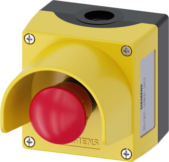 Siemens Siemens Dig Industr. Gehäuse für Befehlsgeräte 22mm, rund 3SU1801-0NB00-2AC2