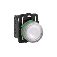 Schneider Electric Leuchtdrucktaster weiß LED MODUL 24V /1S 1Ö XB5AW31B5