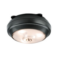 PAULMANN LED-Anbauleuchte 0,6W 3000K grau ButtonLED 706.39 70lm Konverter