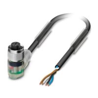 Phoenix Contact Sensor-Aktor-Kabel M12 gewinkelt,4p.,5m SAC4P5,0PUR/M12FR-3L