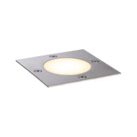 PAULMANN LED-Bodeneinbauleuchte 3,6W 24V Plug&Shine 942.27 3000K 300lm IP65 Edelstahl