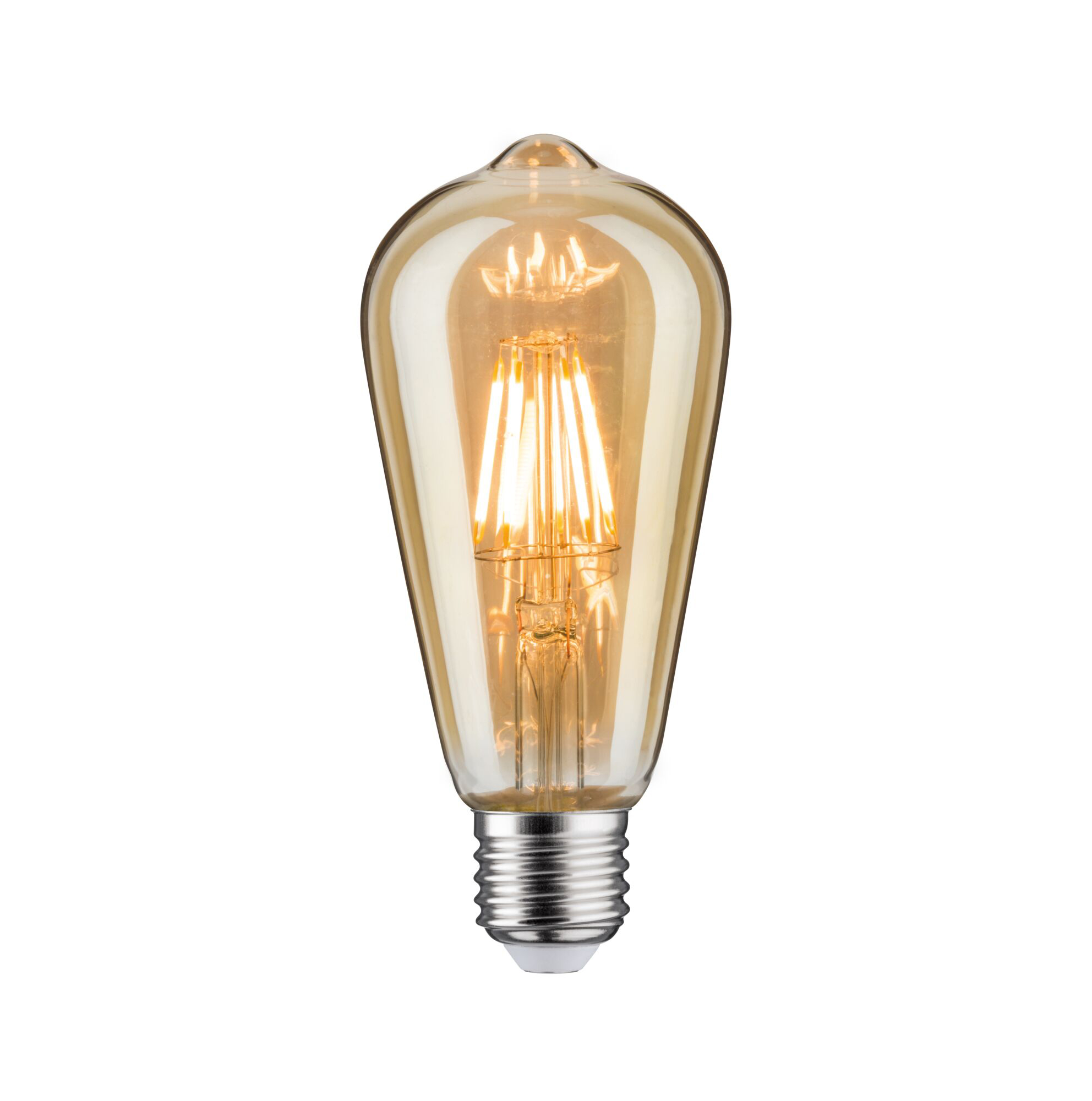 Paulmann PAULMANN LED-Lampe FM E27 ST64 6W go kl 285.23 500lm dimmbar AC Ø64x145mm 230V