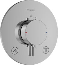 HANSGROHE Thermostat Unterputz Ecostat Comfort Fertigset 2 Verbraucher chrom