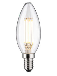 PAULMANN LED-Kerzenlampe FM E14 4W 3000K 292.01 weiß 840lm A kl dimmbar 360° AC 230V