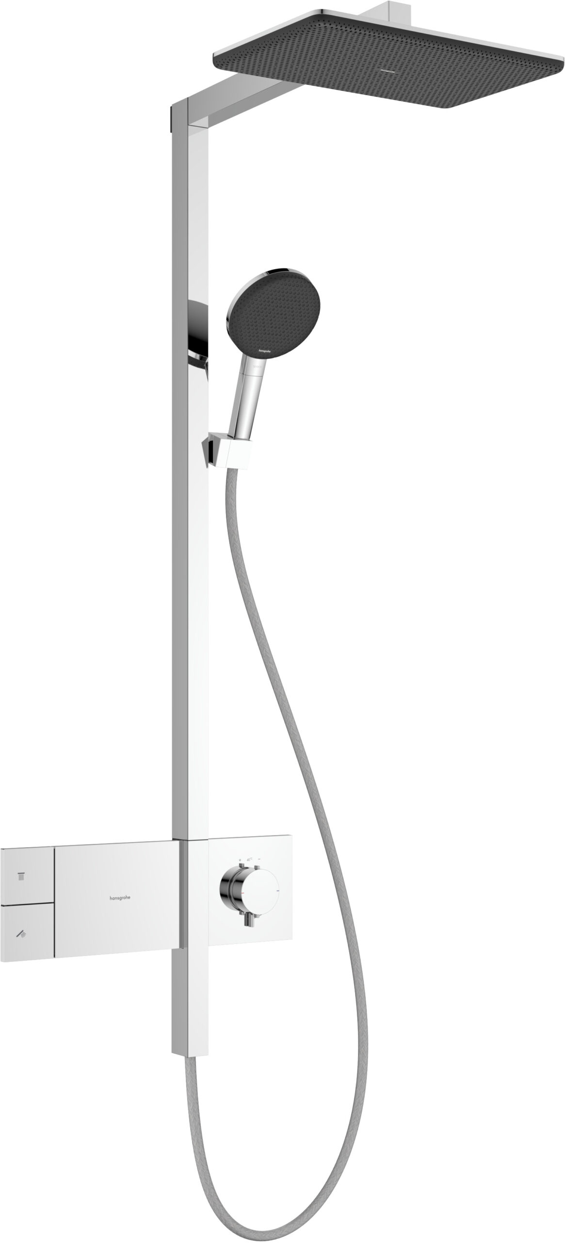 HANSGROHE Showerpipe Raindance Alive Q 210/340 1jet mit Thermostat chrom