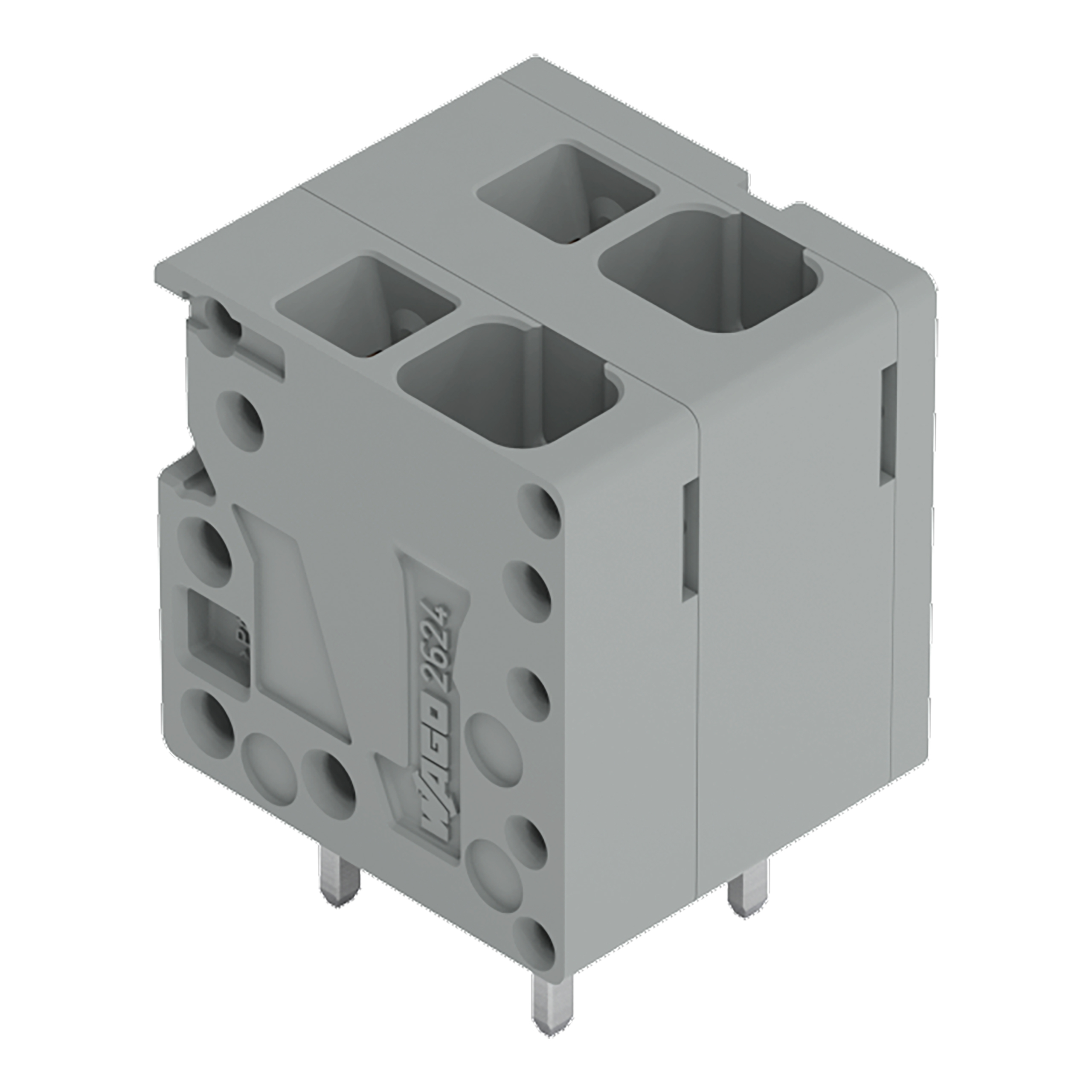 WAGO GmbH &amp; Co. KG Leiterplattenklemme 4mm² 2624-3302