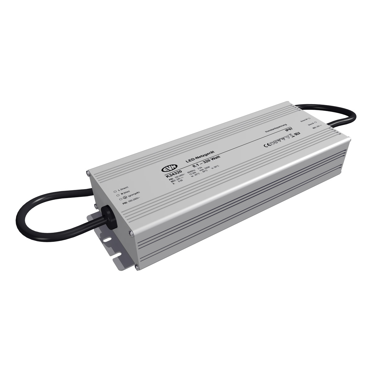 EVN Lichttechnik LED-Netzgerät 24V/DC0,1-320W/230V K24320