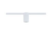 PAULMANN LED-Schienenstrahler 20W 1LED 957.02 weiß E27 weiß matt Aluminium IP20