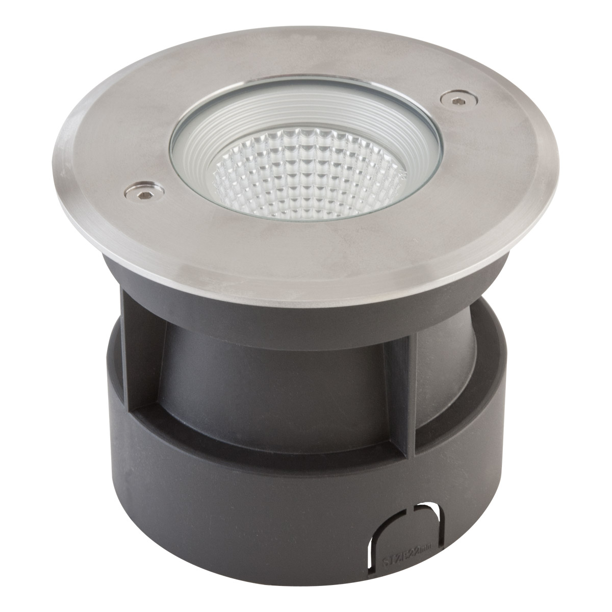 EVN Lichttechnik P-LED-Bodeneinbauleuchte 3000K 230V IP67 PC67106002N Edelstahl