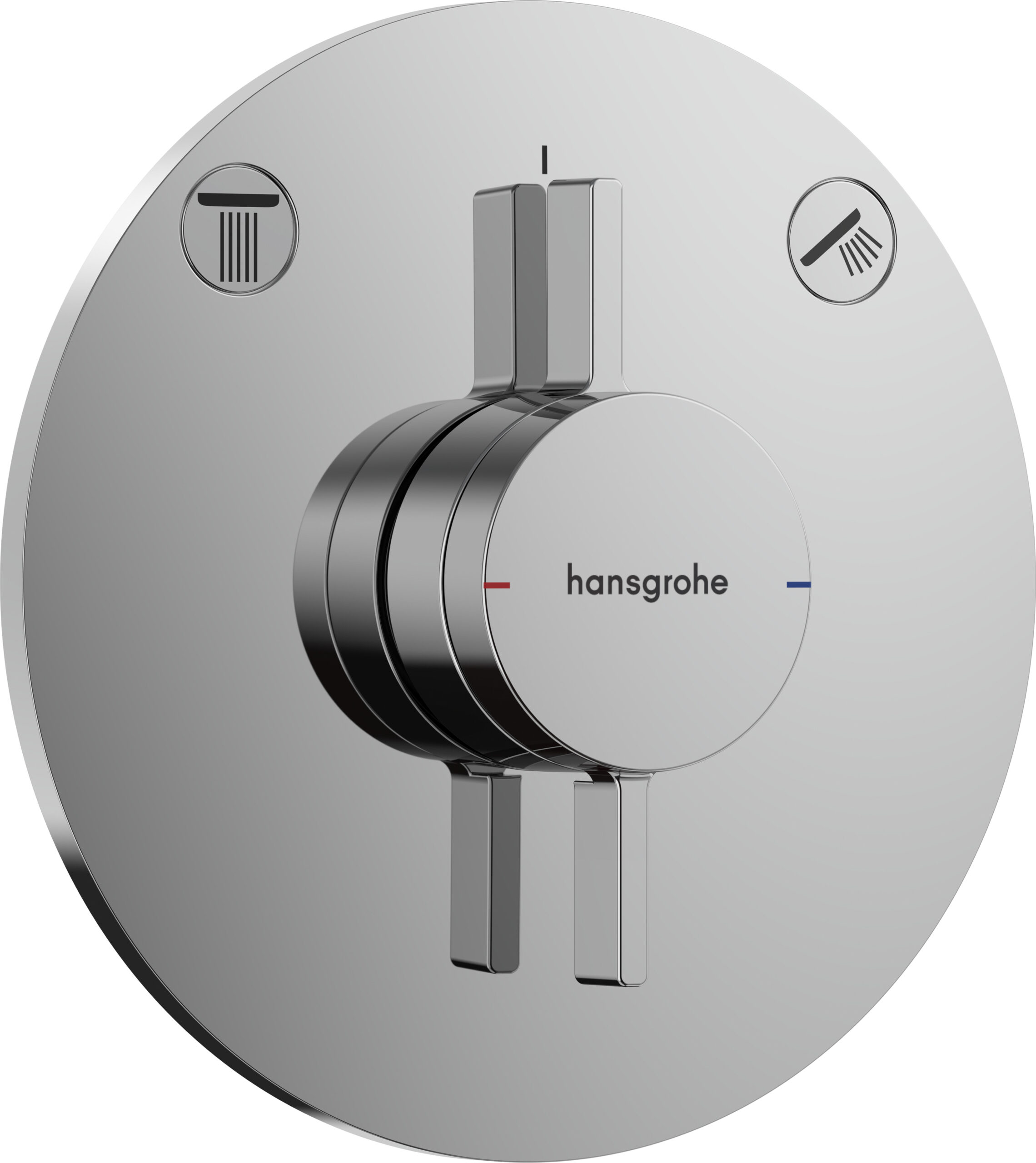 HANSGROHE Mischer Unterputz 2 Verbrauche DuoTurn S chrom