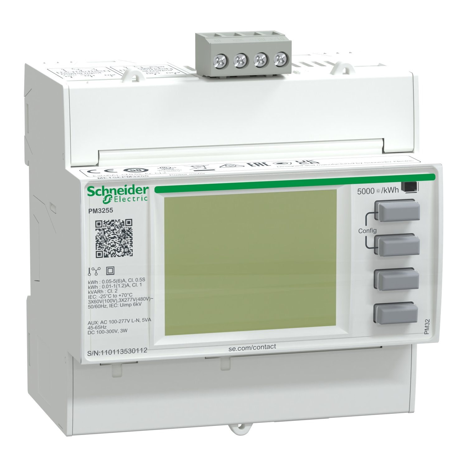 Schneider Schneider Electric Messgerät Modbus METSEPM3255