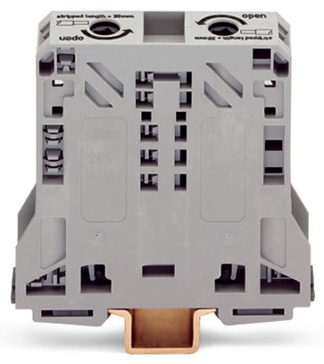 WAGO GmbH &amp; Co. KG Durchgangsklemme 10-50qmm grau 285-150