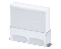 VAILLANT Boden-Luftausl., mit 2 Anschluss für Luftschlauch flach 52x132 mm