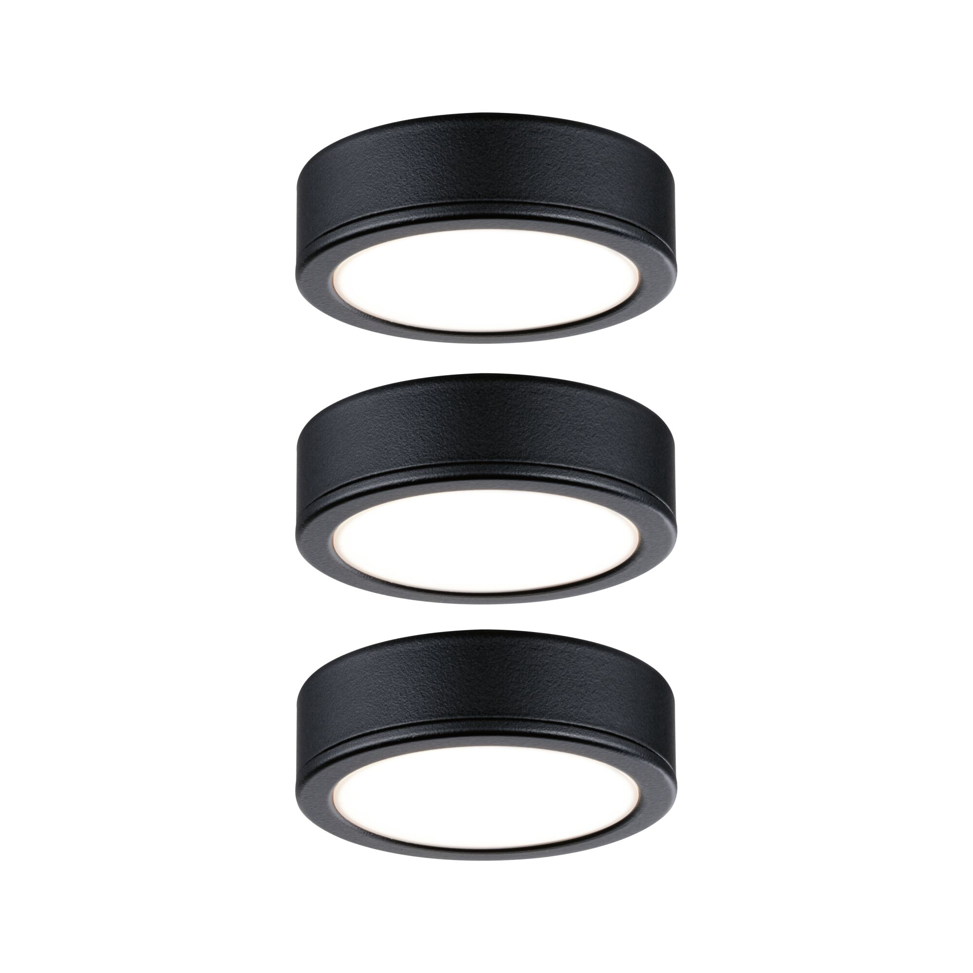 Paulmann PAULMANN LED-Möbelleuchte 10,5W 2700K schwarz Pukk 999.90 210lm
