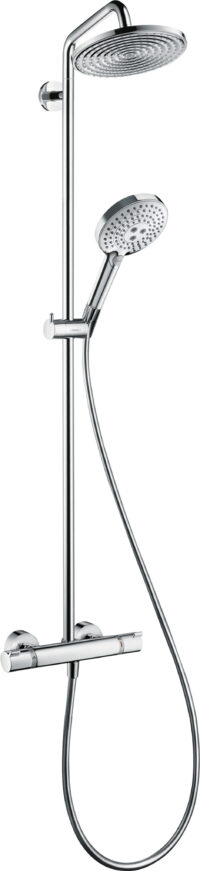 Showerpipe Raindance Select chrom mit Kopfbrause Raindance Air 1jet 240mm
