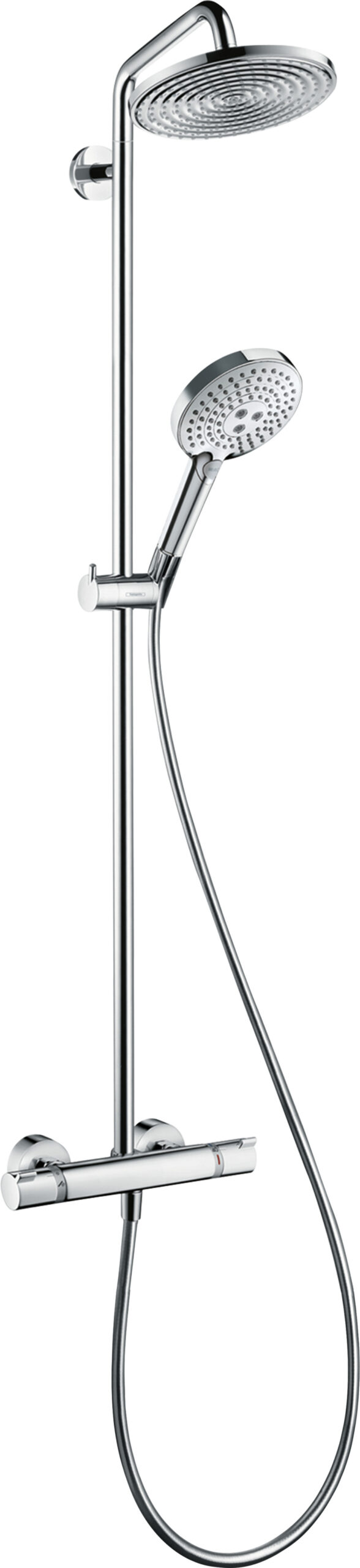 Showerpipe Raindance Select chrom mit Kopfbrause Raindance Air 1jet 240mm