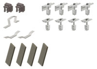 VAILLANT Set Erweiterung ab 2. Reihe /3 Flachdachsystem, O/W 10 Grad für 2 Module