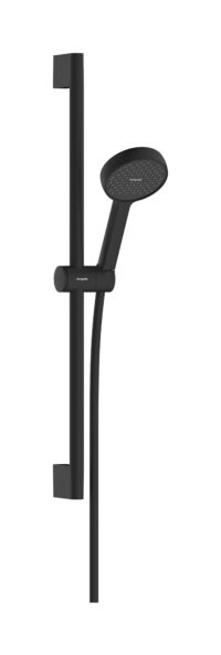 HANSGROHE Brauseset Activera S 95 1jet EcoSmart mit Brausestange Typ 65 schwarz