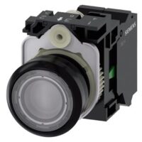 Siemens Dig Industr. Drucktaster 1S, 24VAC/DC 3SU1102-0AB70-3BA0