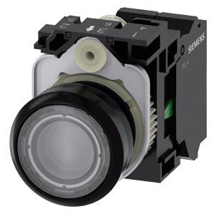 Siemens Siemens Dig Industr. Drucktaster 1S, 24VAC/DC 3SU1102-0AB70-3BA0