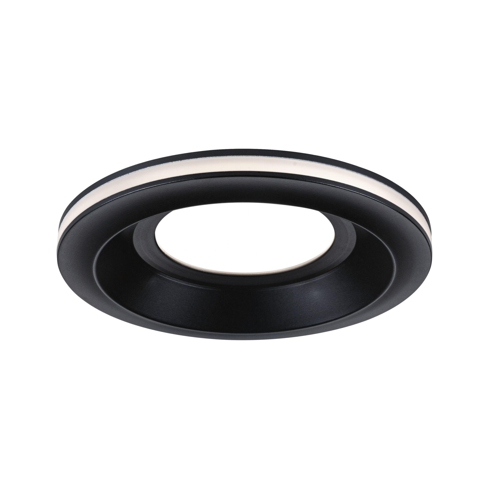 Paulmann PAULMANN LED-Einbaustrahler 6,5W Konverter schwarz 922.51 1LED 3000K weiß 300lm schwarz matt Kunststoff