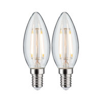 PAULMANN LED-Kerzenlampe FM E14 2,7W weiß 288.55 2700K 250lm F kl AC Ø35x97mm