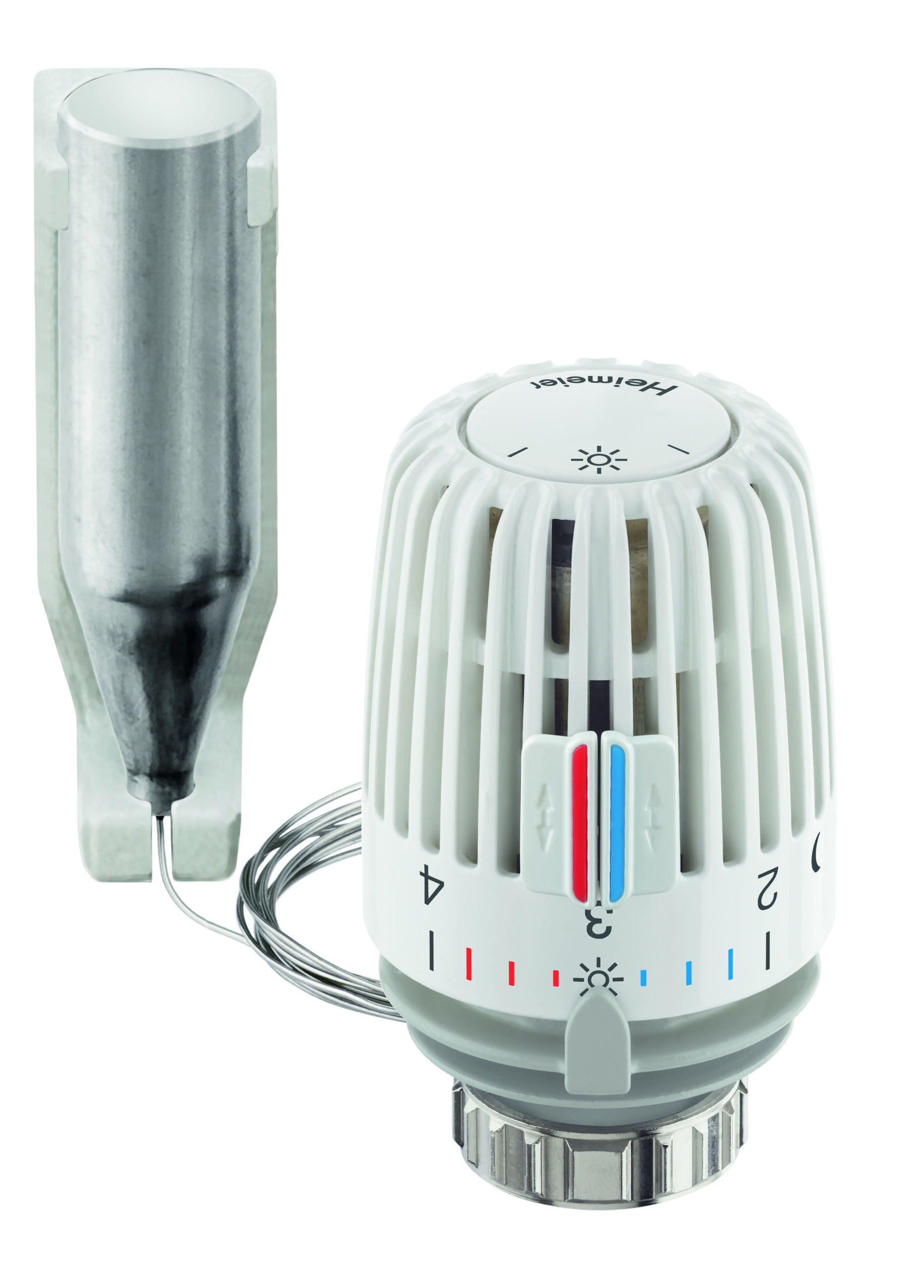 Thermostat-Kopf K Fernfühler, weiß, 1,25 m Kapillarrohr