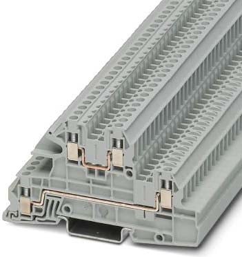 Phoenix Contact Installationsetagenklemme 0,2-4qmm 5,2mm grau UTI 2,5-L/L