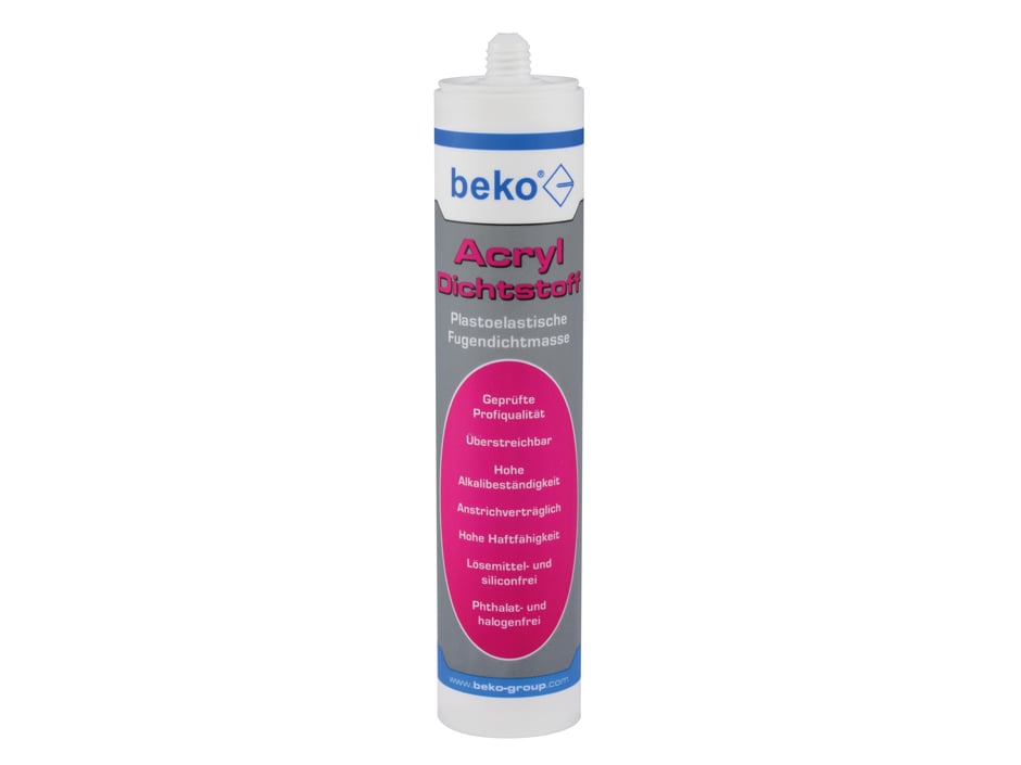 BEKO Acryl_Dichtstoff 310 ml WEISS DE/I beko230300
